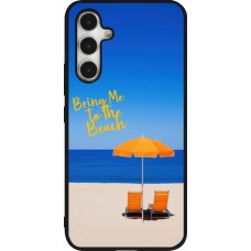 Coque Samsung Galaxy A54 5G - Silicone rigide noir Summer 2025 Bring me to the beach