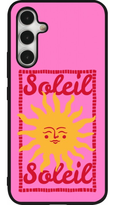 Coque Samsung Galaxy A54 5G - Silicone rigide noir Sun sun 2026