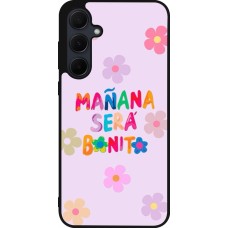 Coque Samsung Galaxy A55 5G - Silicone rigide noir Karol G Manana sera bonito