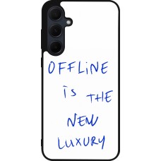 Coque Samsung Galaxy A55 5G - Silicone rigide noir Offline is the new luxury