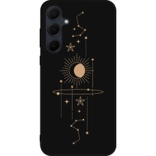 Coque Samsung Galaxy A55 5G - Silicone rigide noir Spring 23 astro
