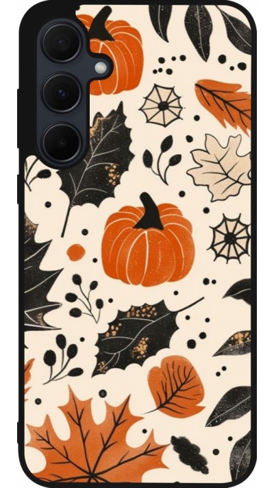 Samsung Galaxy A56 Case Hülle - Silikon schwarz Autumn 2024 nature