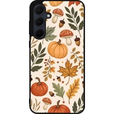 Samsung Galaxy A56 Case Hülle - Silikon schwarz Autumn 25 Autumn pattern