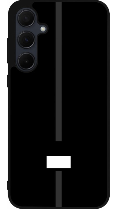 Coque Samsung Galaxy A56 - Silicone rigide noir Canton FR noir