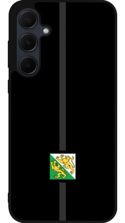 Coque Samsung Galaxy A56 - Silicone rigide noir Canton TG noir