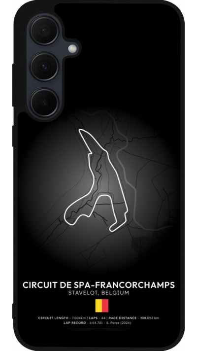 Samsung Galaxy A56 Case Hülle - Silikon schwarz F1 Track 2025 Belgium