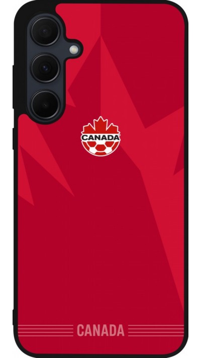 Samsung Galaxy A56 Case Hülle - Silikon schwarz Kanada 2026 personalisierbares Fussballtrikot