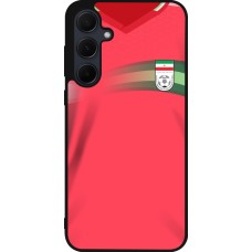 Samsung Galaxy A56 Case Hülle - Silikon schwarz Iran 2022 personalisierbares Fussballtrikot