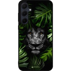 Samsung Galaxy A56 Case Hülle - Silikon schwarz Forest Lion