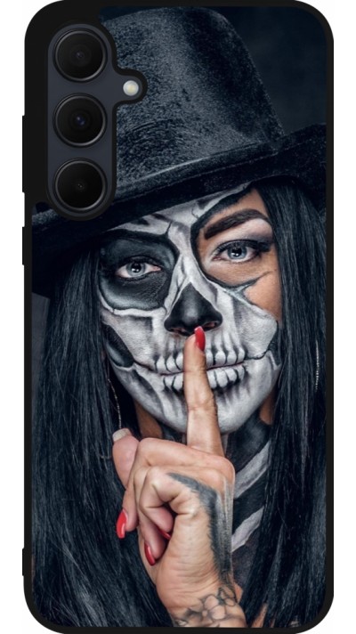 Samsung Galaxy A56 Case Hülle - Silikon schwarz Halloween 18 19