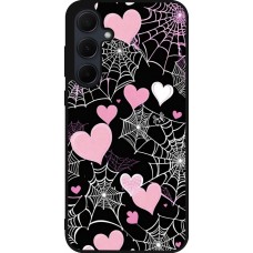 Samsung Galaxy A56 Case Hülle - Silikon schwarz Halloween 2024 girly