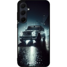 Coque Samsung Galaxy A56 - Silicone rigide noir Mercedes G AMG Night