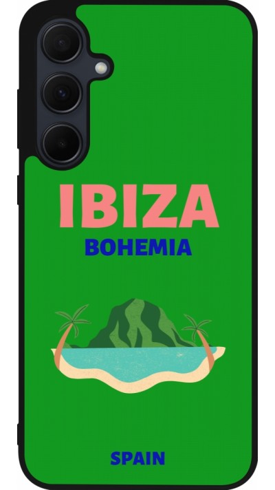 Coque Samsung Galaxy A56 - Silicone rigide noir Pop Summer Destination Ibiza