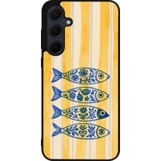 Samsung Galaxy A56 Case Hülle - Silikon schwarz Portuguese fish 2026