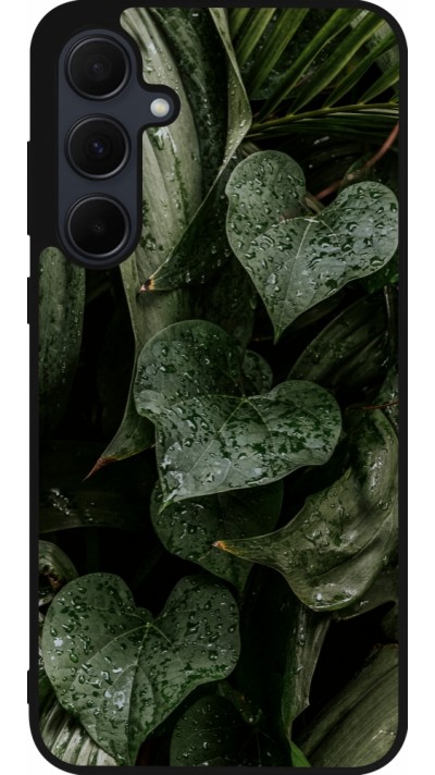 Coque Samsung Galaxy A56 - Silicone rigide noir Spring 23 fresh plants