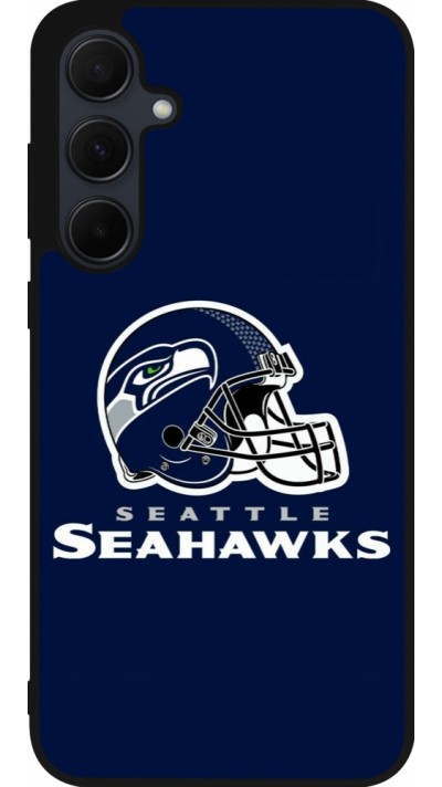 Coque Samsung Galaxy A56 - Silicone rigide noir Super Bowl 26 Seattle 3