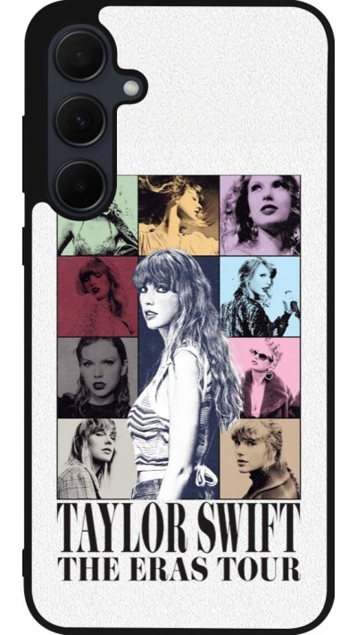 Coque Samsung Galaxy A56 - Silicone rigide noir Taylor Swift The Eras Tour