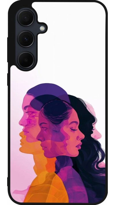 Samsung Galaxy A56 Case Hülle - Silikon schwarz Womens day 2026 10