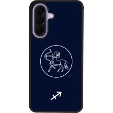 Coque Samsung Galaxy A57 5G - Silicone rigide noir Astrologie Sagittaire