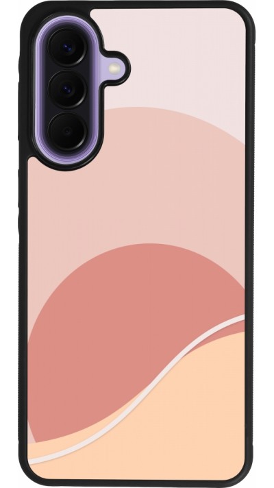 Coque Samsung Galaxy A57 5G - Silicone rigide noir Autumn 22 abstract sunrise