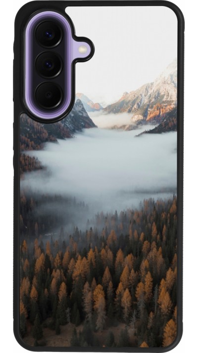 Coque Samsung Galaxy A57 5G - Silicone rigide noir Autumn 22 forest lanscape