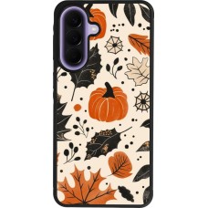 Coque Samsung Galaxy A57 5G - Silicone rigide noir Autumn 2024 nature