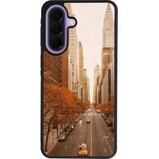 Coque Samsung Galaxy A57 5G - Silicone rigide noir Autumn 2024 New York city