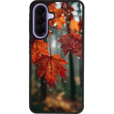 Coque Samsung Galaxy A57 5G - Silicone rigide noir Autumn 25 Rain