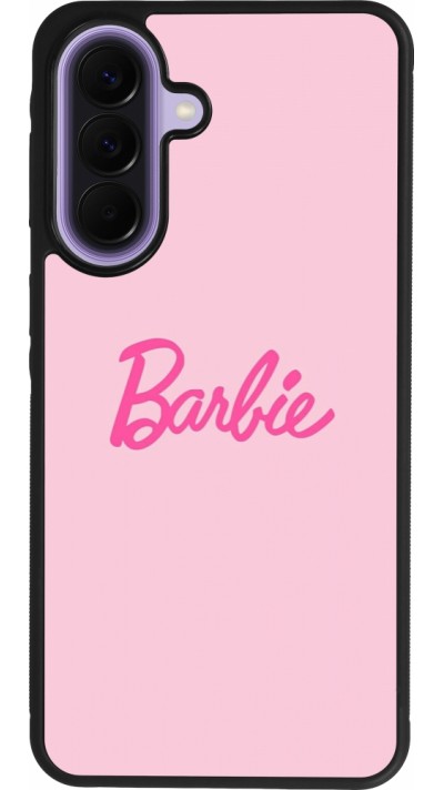 Coque Samsung Galaxy A57 5G - Silicone rigide noir Barbie Text