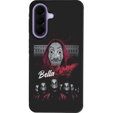 Coque Samsung Galaxy A57 5G - Silicone rigide noir Bella Ciao