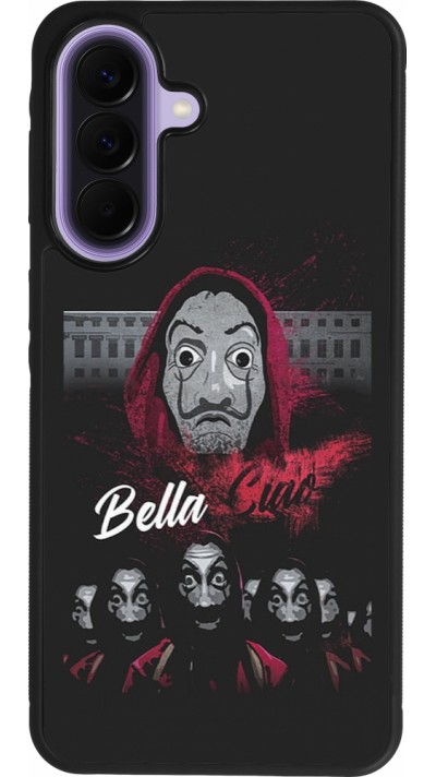 Coque Samsung Galaxy A57 5G - Silicone rigide noir Bella Ciao