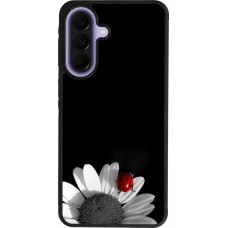 Coque Samsung Galaxy A57 5G - Silicone rigide noir Black and white Cox