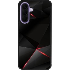Coque Samsung Galaxy A57 5G - Silicone rigide noir Black Red Lines