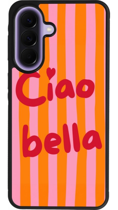 Coque Samsung Galaxy A57 5G - Silicone rigide noir Bye Bella 2026