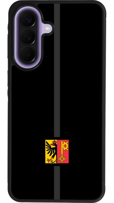 Coque Samsung Galaxy A57 5G - Silicone rigide noir Canton GE noir