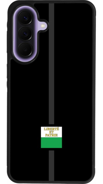 Coque Samsung Galaxy A57 5G - Silicone rigide noir Canton VD noir