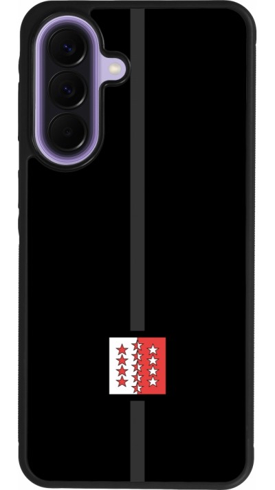 Coque Samsung Galaxy A57 5G - Silicone rigide noir Canton VS noir