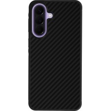 Coque Samsung Galaxy A57 5G - Silicone rigide noir Carbon Basic