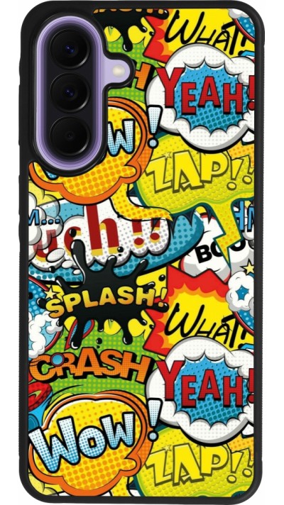 Coque Samsung Galaxy A57 5G - Silicone rigide noir Cartoons slogans