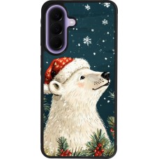 Coque Samsung Galaxy A57 5G - Silicone rigide noir Christmas 25 Bear