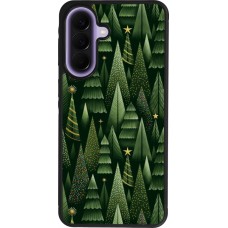 Coque Samsung Galaxy A57 5G - Silicone rigide noir Christmas 25 Pattern Xmas Tree