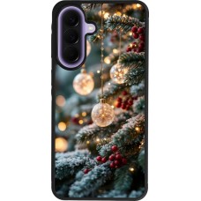 Coque Samsung Galaxy A57 5G - Silicone rigide noir Christmas 25 Xmas Decorated Tree