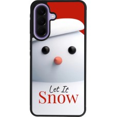 Coque Samsung Galaxy A57 5G - Silicone rigide noir Christmas 25 Xmas Snowman