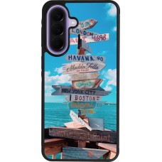 Coque Samsung Galaxy A57 5G - Silicone rigide noir Cool Cities Directions