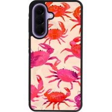 Coque Samsung Galaxy A57 5G - Silicone rigide noir Crabs Paint