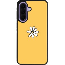 Coque Samsung Galaxy A57 5G - Silicone rigide noir Easter 2023 daisy