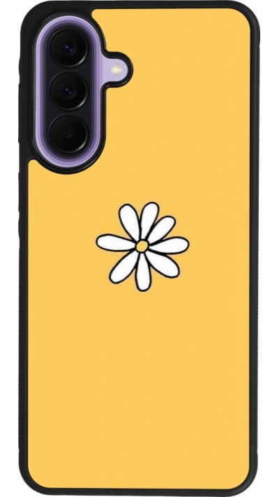 Coque Samsung Galaxy A57 5G - Silicone rigide noir Easter 2023 daisy