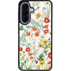Coque Samsung Galaxy A57 5G - Silicone rigide noir Flora Botanical Wildlife