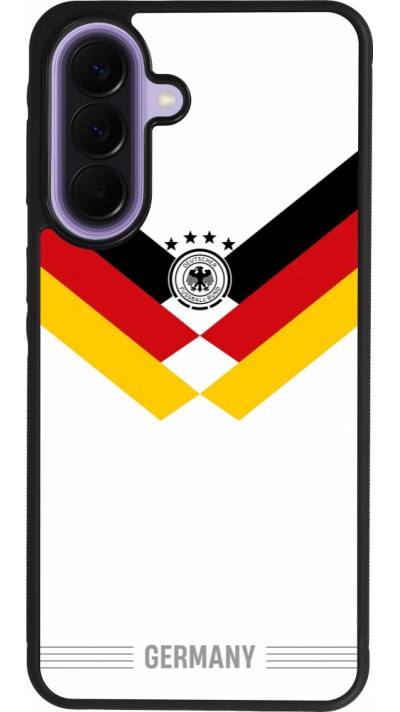 Coque Samsung Galaxy A57 5G - Silicone rigide noir Maillot de football Allemagne 2026 personnalisable