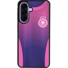 Coque Samsung Galaxy A57 5G - Silicone rigide noir Maillot de football Allemagne Extérieur personnalisable